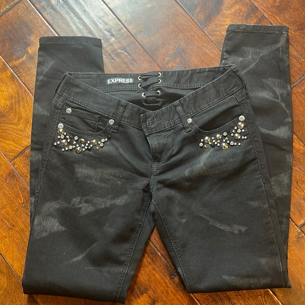 Express Ultra Skinny Slim Fit Low Rise Jeans Size 6